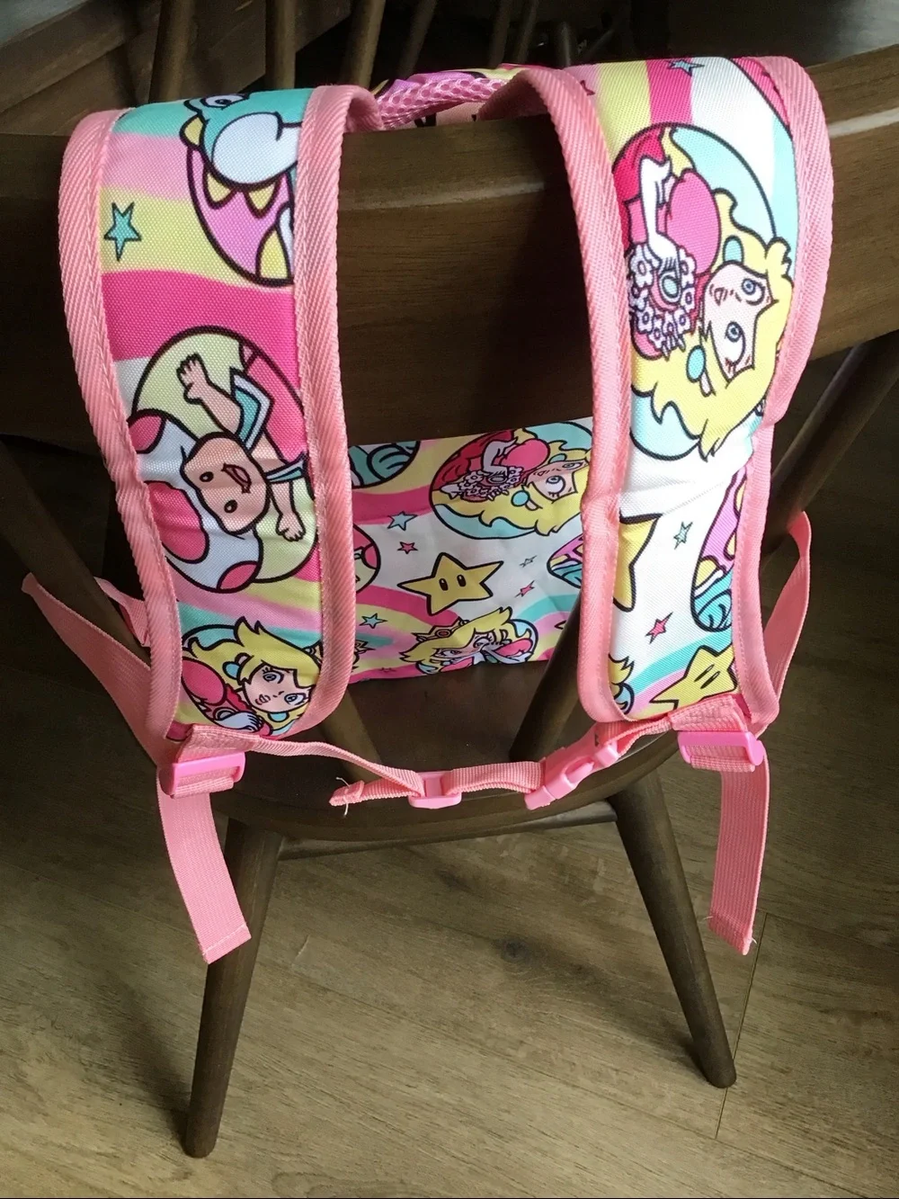 Rare Mario brothers Princess Peach full size backpack